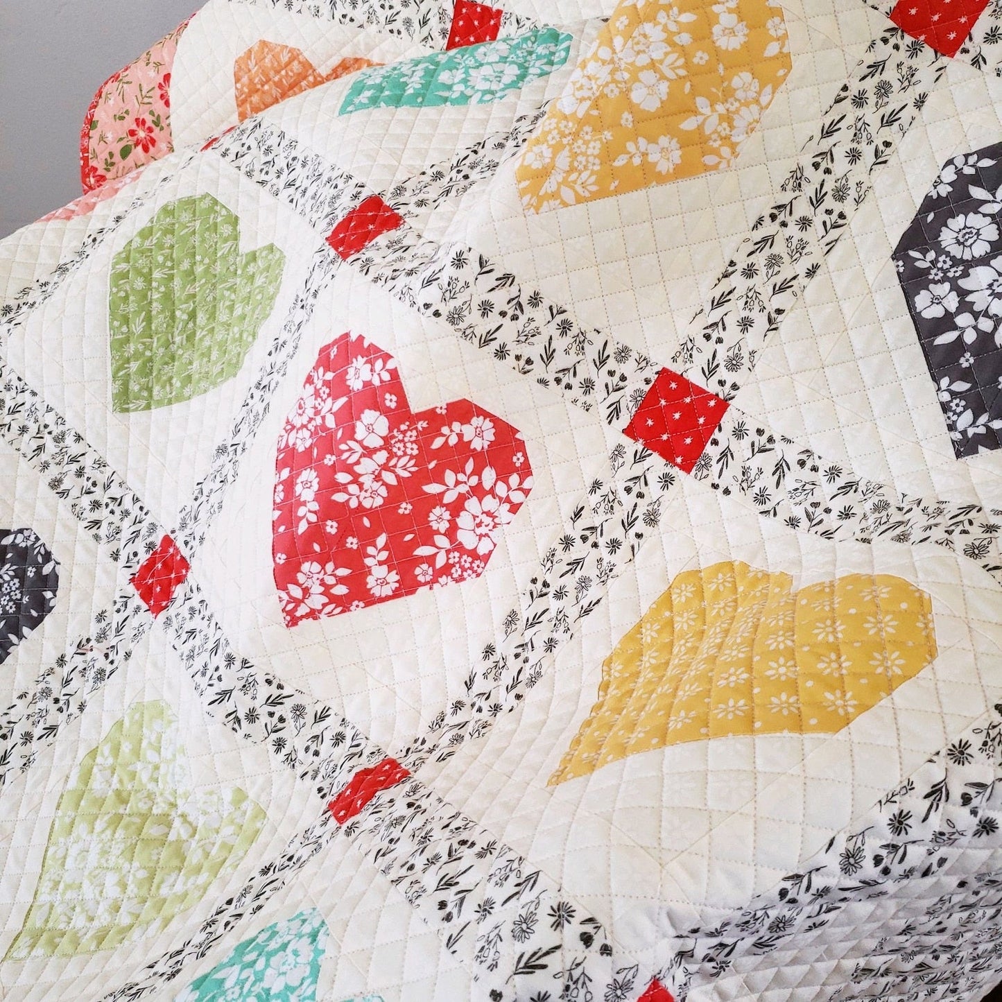 Heart CLA120324046 Quilt Blanket