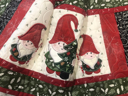 Christmas Gnome CLA150324050 Quilted Table Runner