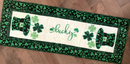 St.Patrick's Day CLA150324042 Quilted Table Runner