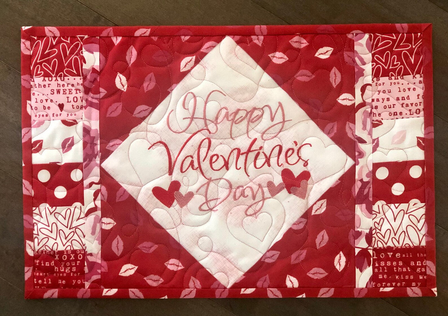 Valentine CLA130324043 Quilted Placemats