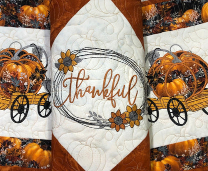 Thank Giving CLA150324016 Quilted Table Runner