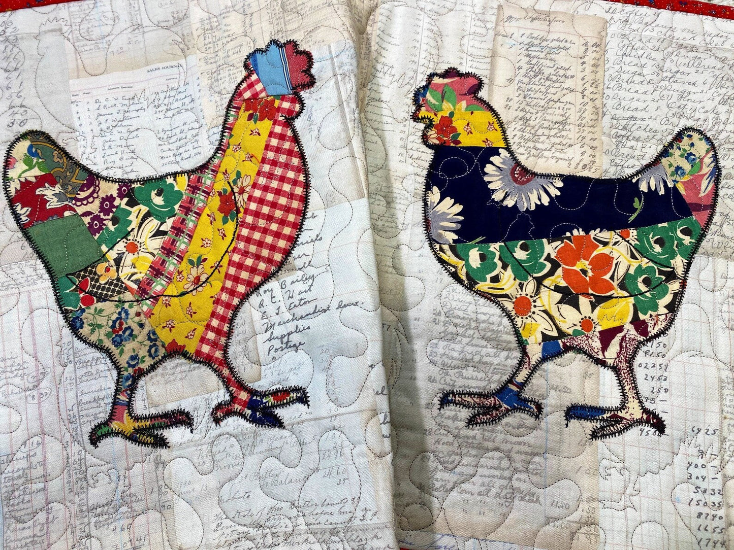 Chicken CLA140324185 Quilted Table Runner