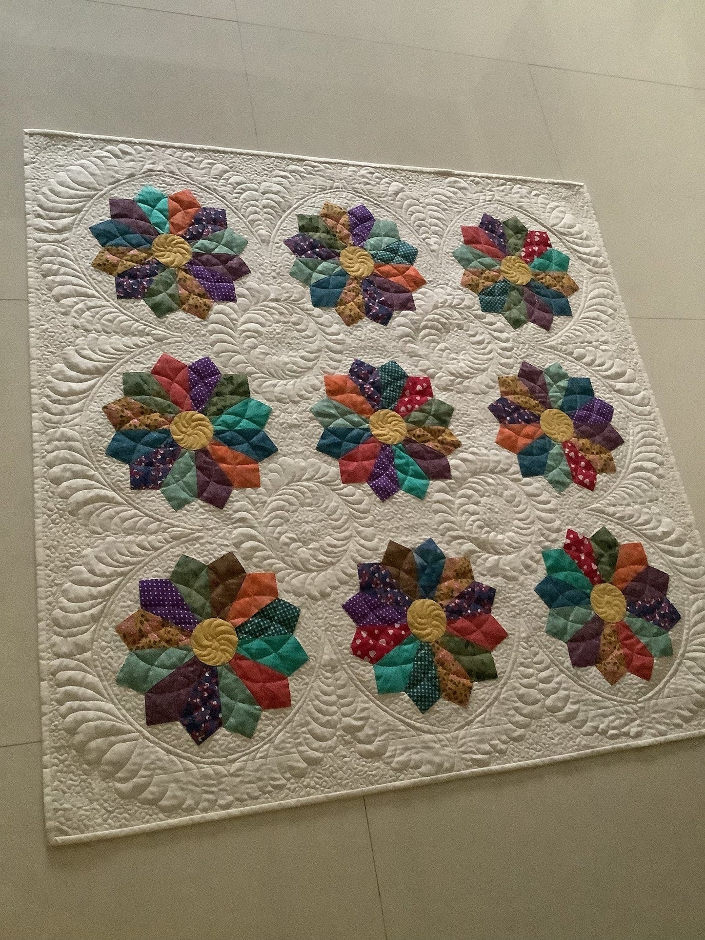 Flower CLA120324053 Quilt Blanket