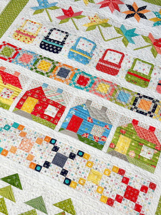 Houses CLA120324047 Quilt Blanket