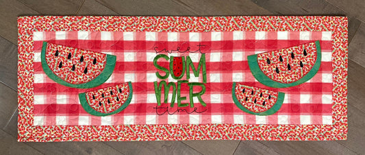 Summer Time CLA140324134 Quilted Table Runner