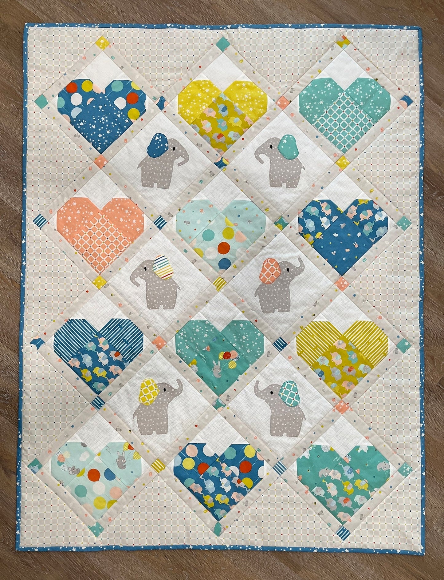 Elephant CLA120324029 Quilt Blanket