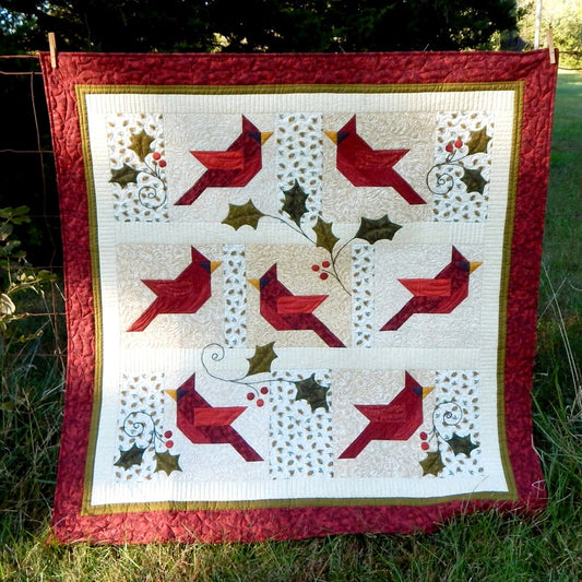 Cardinal CLDY040724061 Quilt Blanket