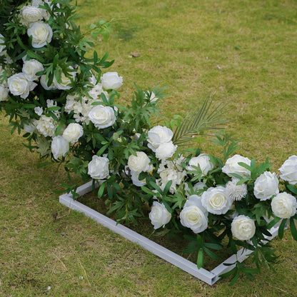 Wedding Party Background Floral Arch Decoration Including Frame