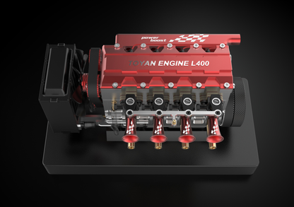 FS-L400 14cc Inline 4 Cylinder Four-stroke Water-cooled Nitro Engine Model