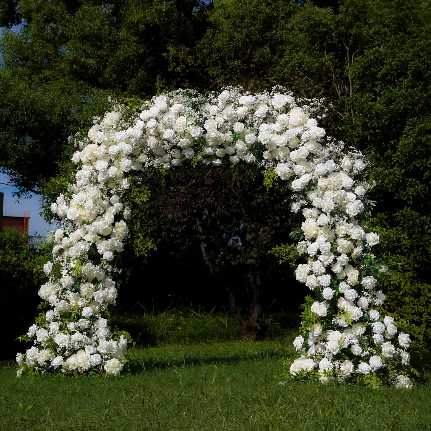 Layla Wedding Party Background Floral Arch Decoration