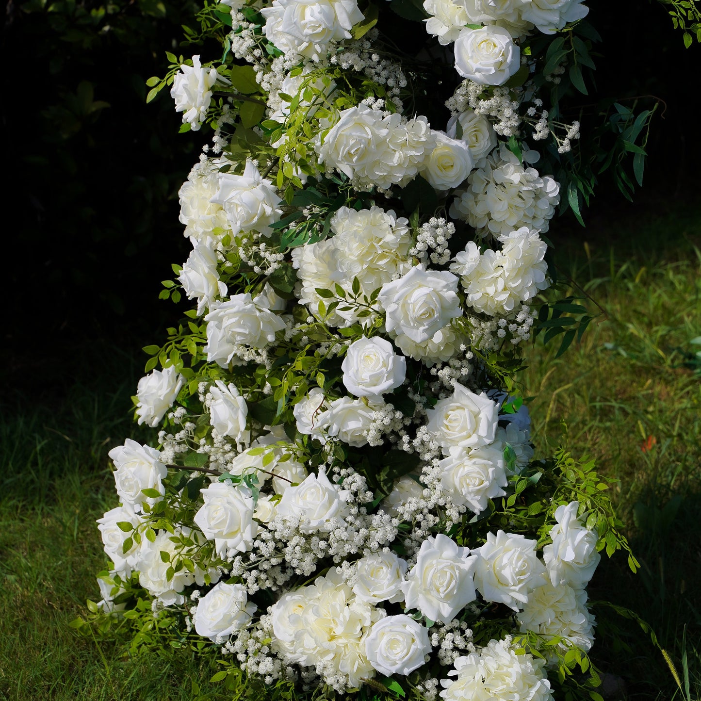 Layla Wedding Party Background Floral Arch Decoration