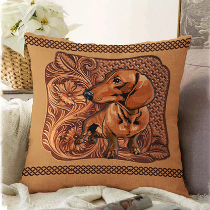 Dachshund PS10112301 Throw Pillow Covers