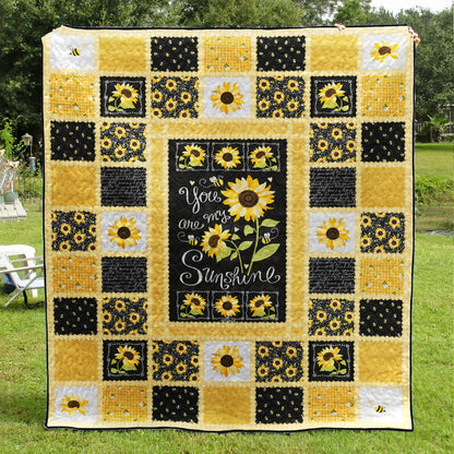 Sunflower CLA15112342 Quilt Blanket