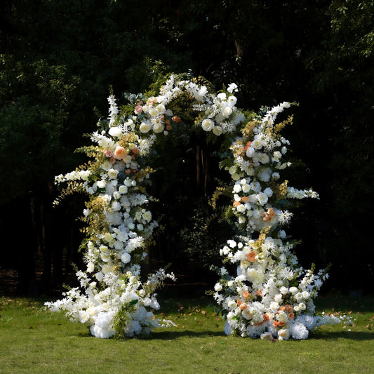 Nova:2023 New Wedding Party Background Floral Arch Decoration Including Frame -R052