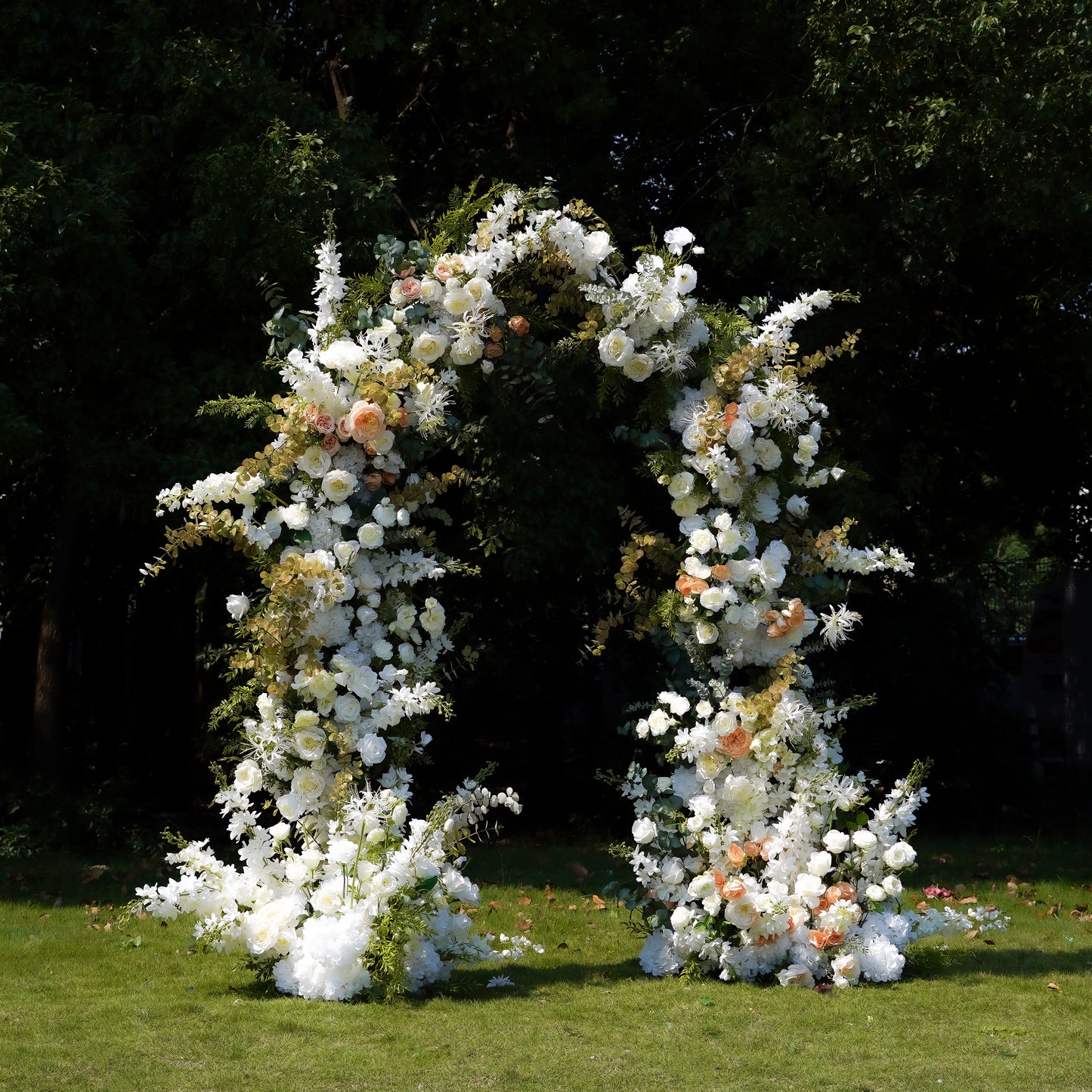 Nova:2023 New Wedding Party Background Floral Arch Decoration Including Frame -R052