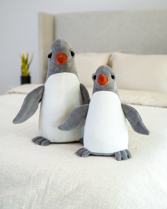 Organic Cotton Penguin Pillow