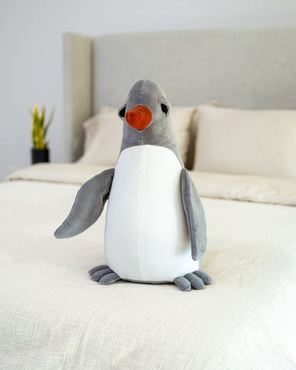 Organic Cotton Penguin Pillow