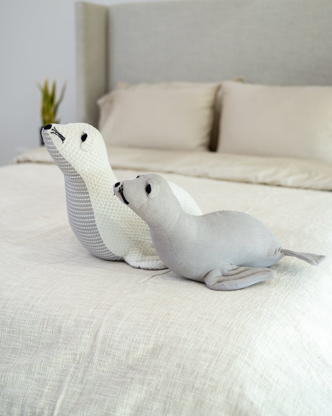 Organic Cotton Seal Pillow