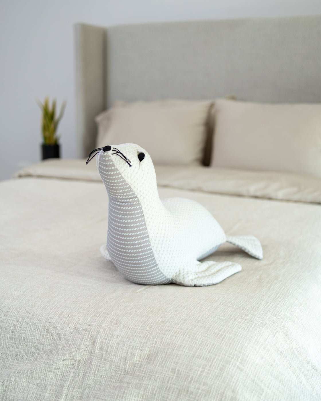 Organic Cotton Seal Pillow