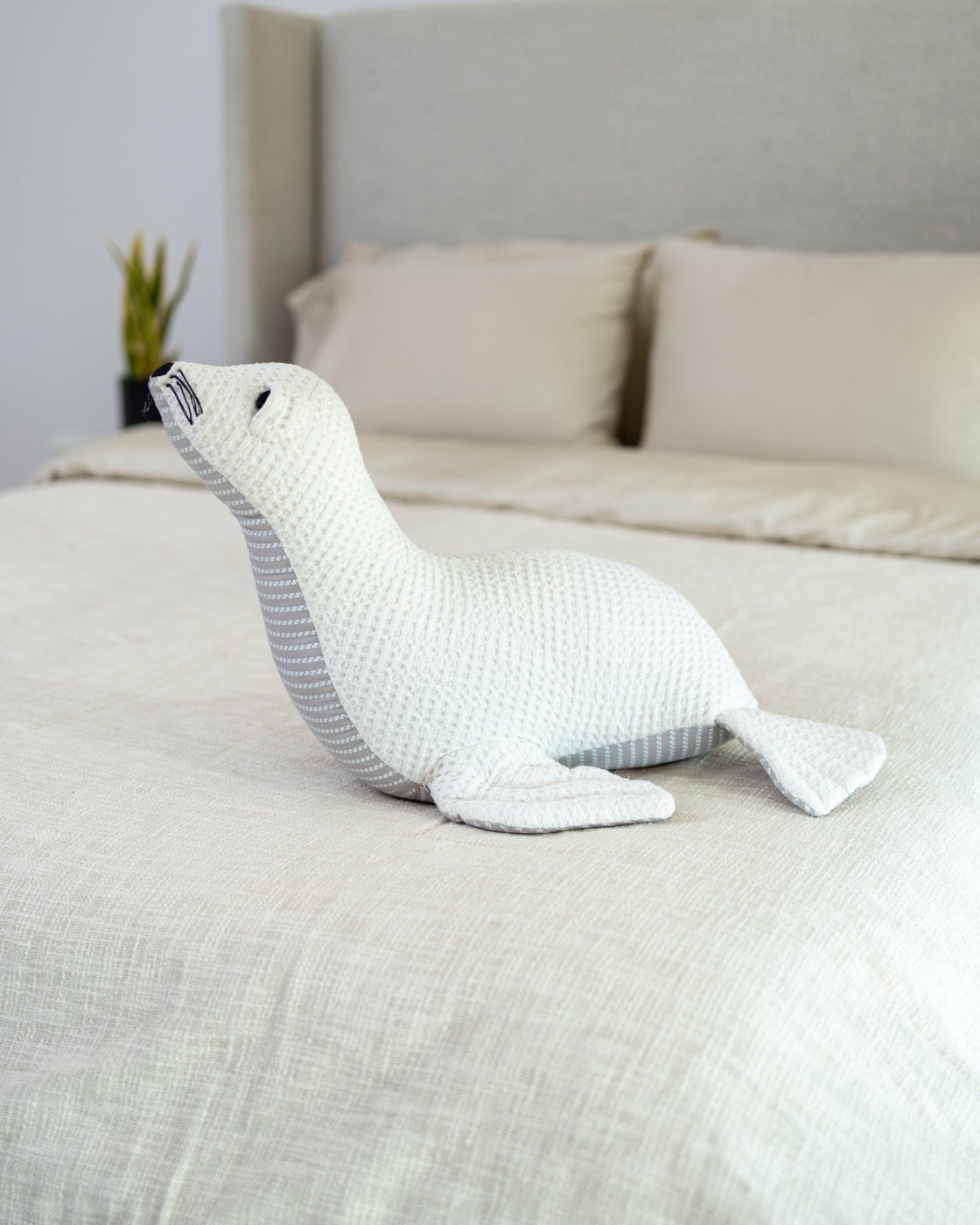 Organic Cotton Seal Pillow