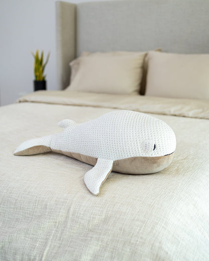 Organic Cotton Whale Pillow