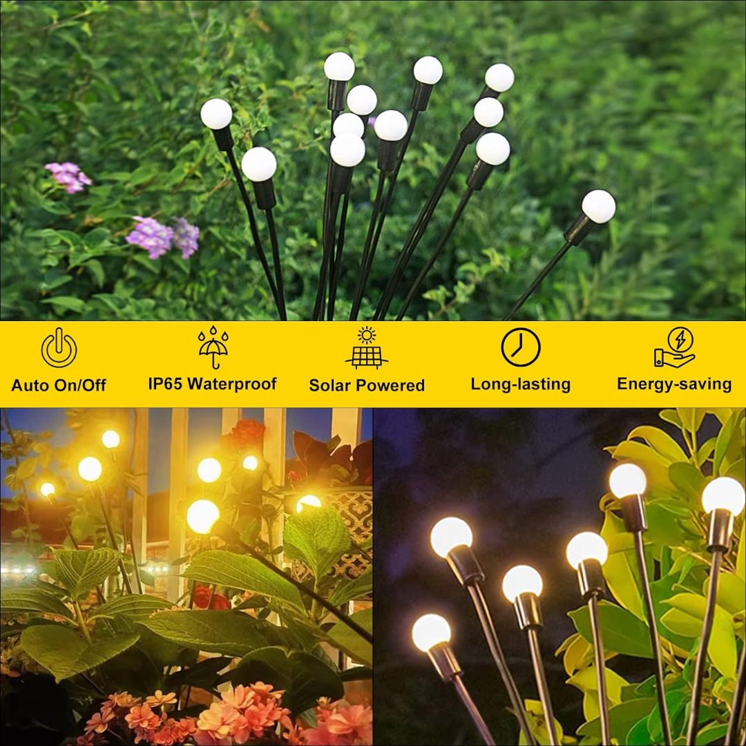 Solar Powered Garden Light 10 Led