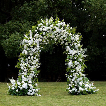 2024 New Wedding Party Background Floral Arch Decoration Including Frame -R865