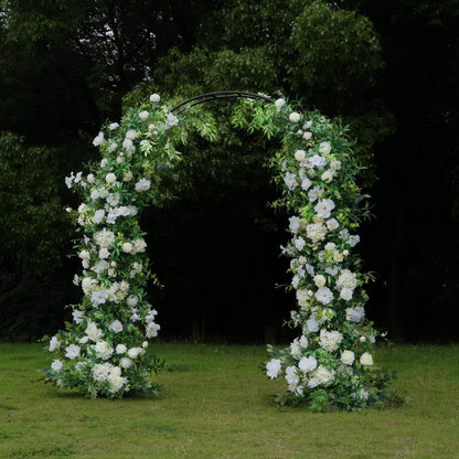 2024 New Wedding Party Background Floral Arch Decoration Including Frame -R097