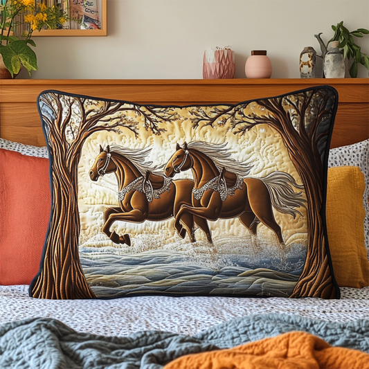 Mystic Rider Quilted Bedding Pillow Case NCU0VH1887