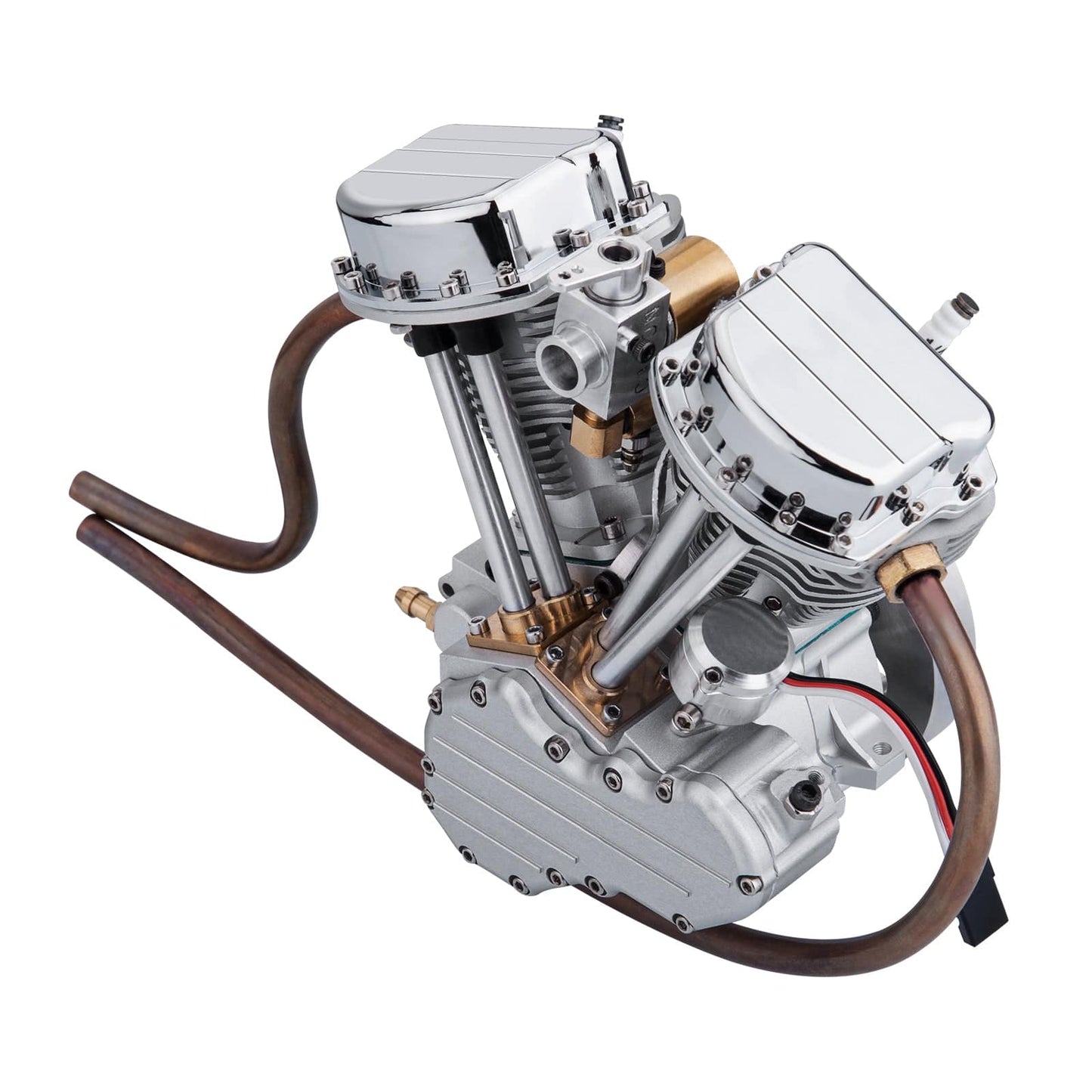 FG-VT9 9cc V-twin V2 Engine Four-stroke Air-cooled Motorcycle RC Gasoline Engine