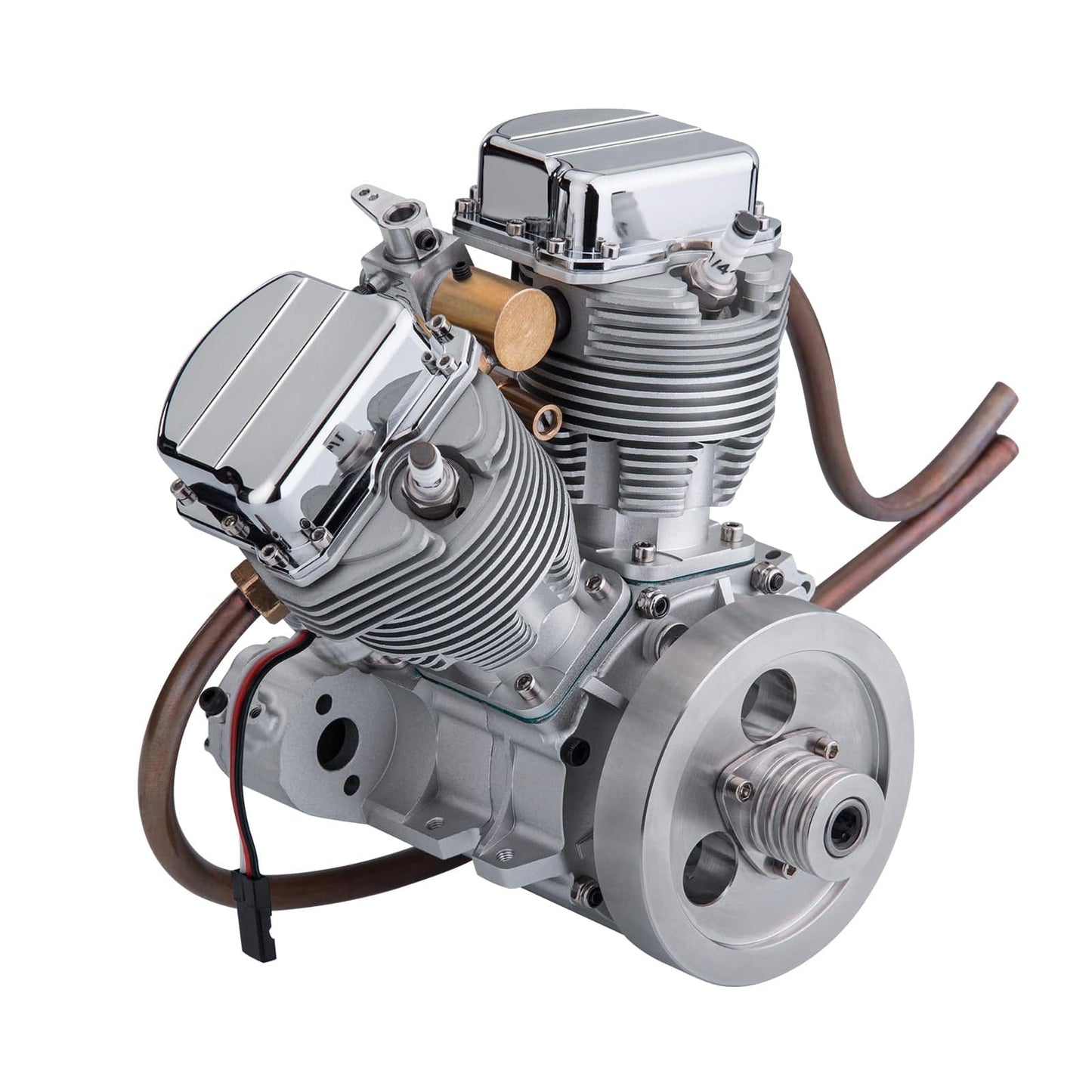 FG-VT9 9cc V-twin V2 Engine Four-stroke Air-cooled Motorcycle RC Gasoline Engine