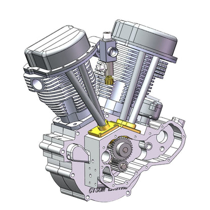 FG-VT9 9cc V-twin V2 Engine Four-stroke Air-cooled Motorcycle RC Gasoline Engine