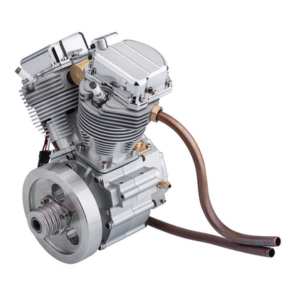 FG-VT9 9cc V-twin V2 Engine Four-stroke Air-cooled Motorcycle RC Gasoline Engine