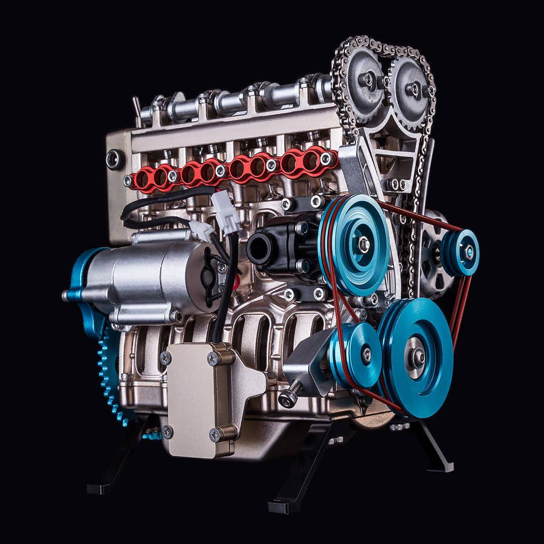 Inline Four-Cylinder Stirling Engine kit