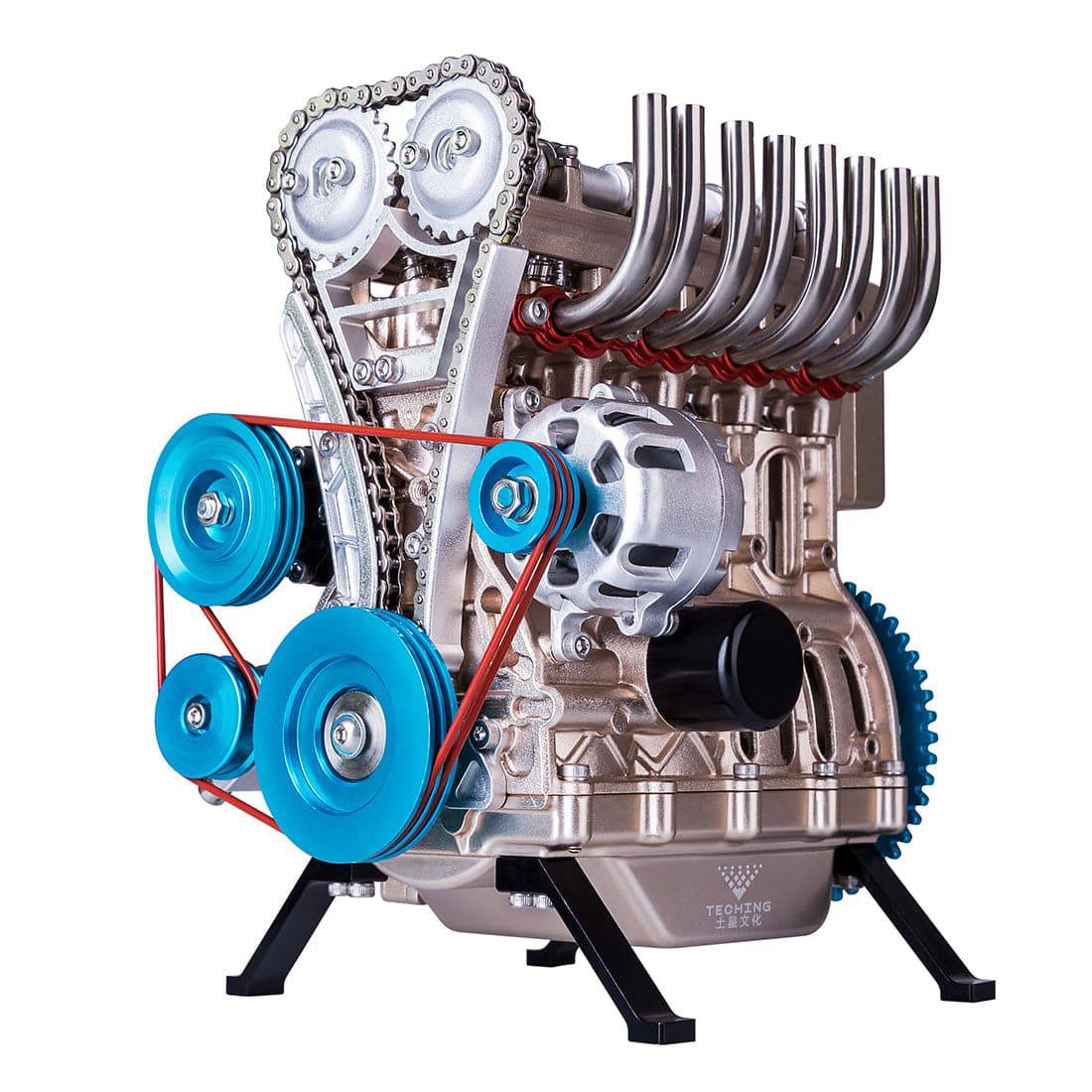 Inline Four-Cylinder Stirling Engine kit