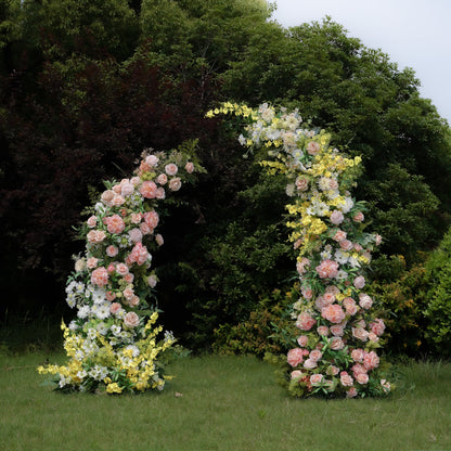 Tara:2023 New Wedding Background Floral Arch Including Frame -R966