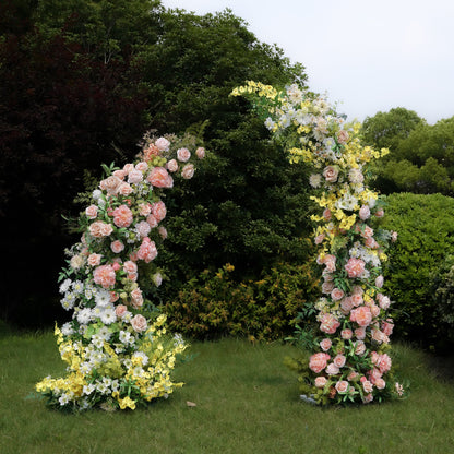 Tara:2023 New Wedding Background Floral Arch Including Frame -R966