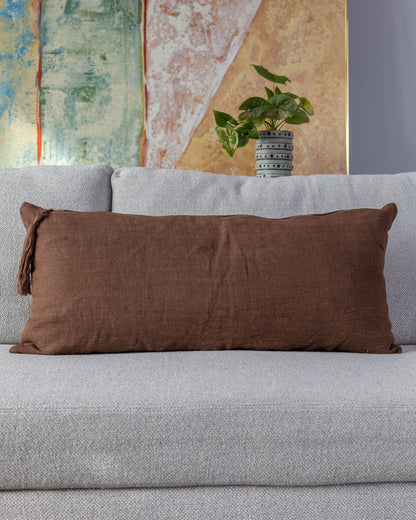 Tinsley Organic Linen Lumbar Pillow