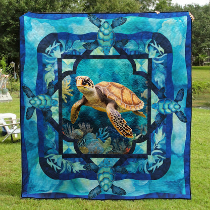 Turtle TL13102320 Quilt Blanket