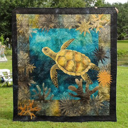 Turtle TL13102322 Quilt Blanket