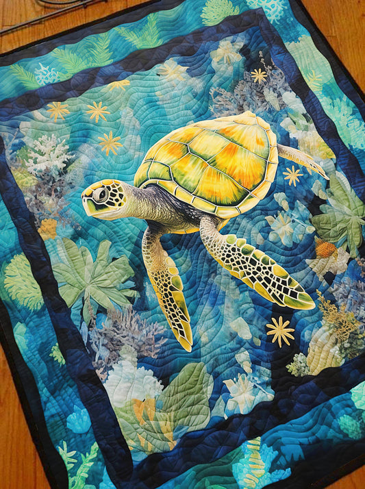 Turtle TL13102324 Quilt Blanket