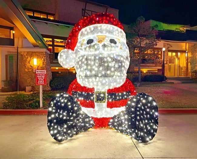 Santa Claus Light up Christmas Outdoor Decoration