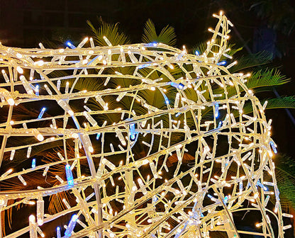 Large LED Light Up Reindeer Outdoor Decorations