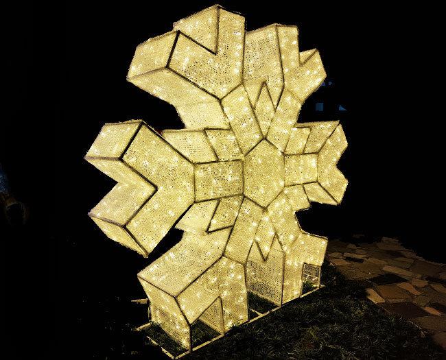 Christmas Outdoor Decorative Large LED Snowflake