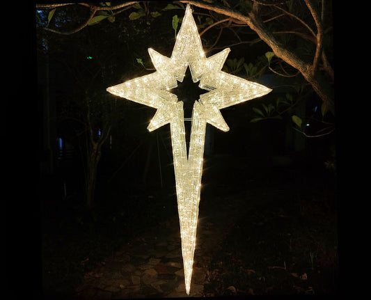 Christmas Hanging Star Lights for Outside