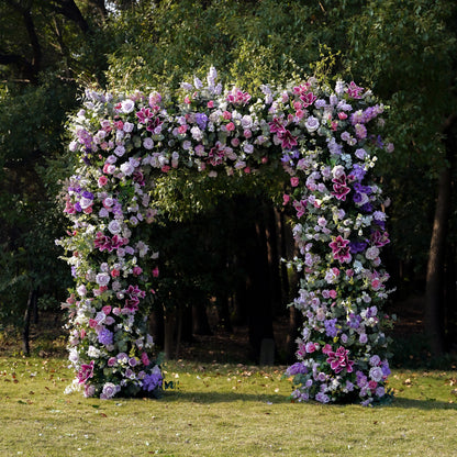 2023 New Wedding Party Background Floral Arch Decoration include Frame